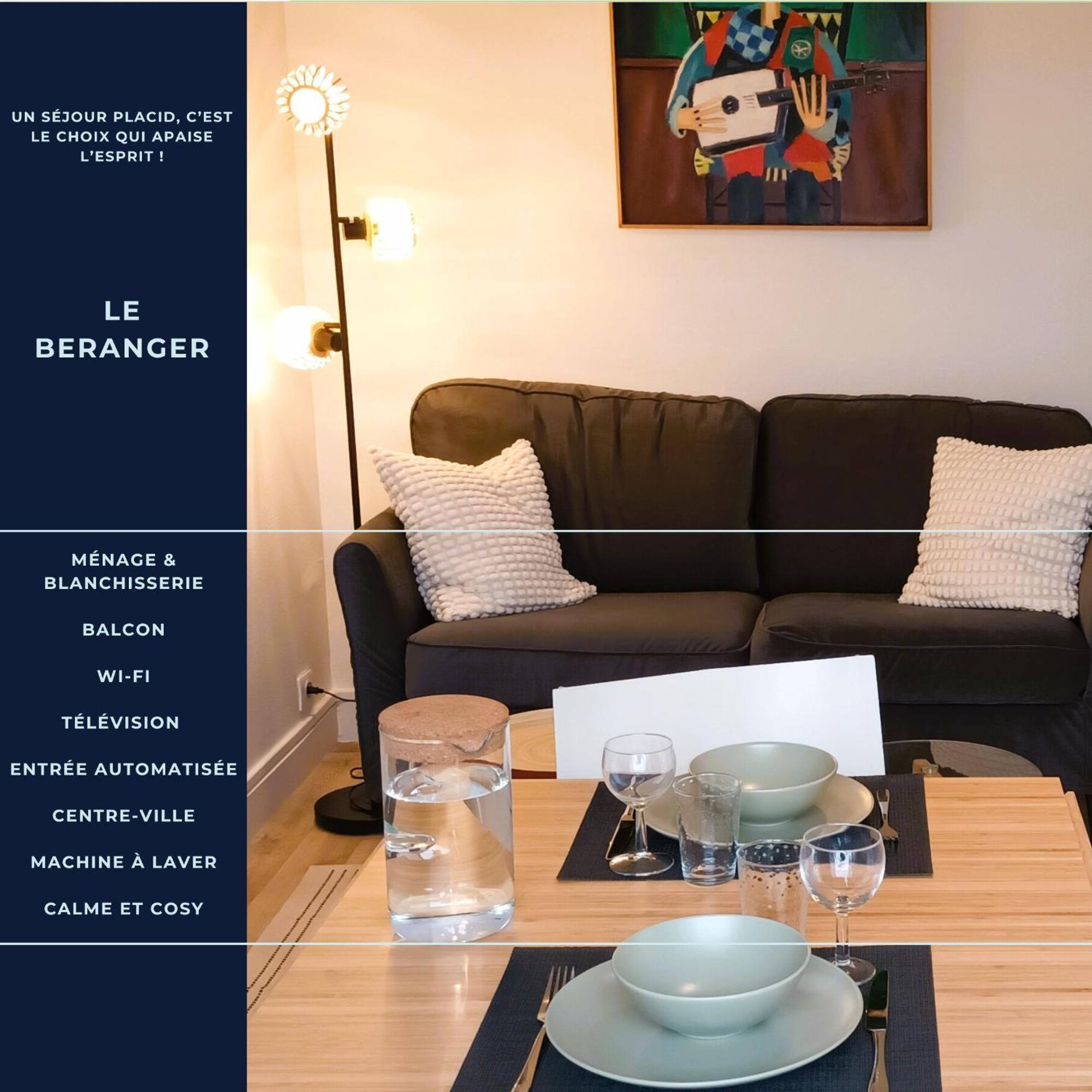 Le Beranger T2 Centre Wifi Balcon Apartment Tours Bagian luar foto